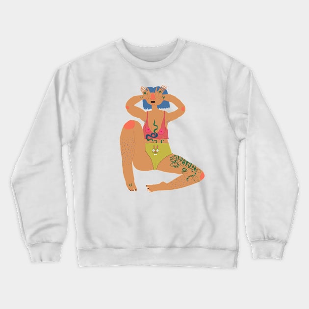 Existential crisis Crewneck Sweatshirt by ezrawsmith